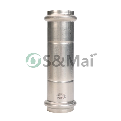 Adjustable through connector