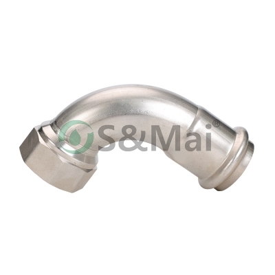 Internal thread 90° elbow